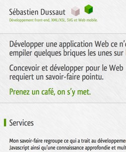Site de Sébastien Dussaut (http://sdussaut.com)